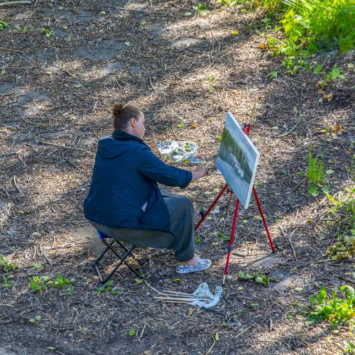 Человек и пейзаж