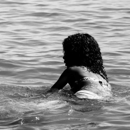 perdida en el mar