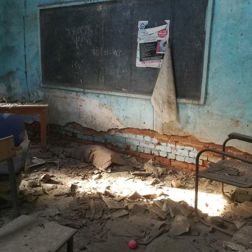 abandoned school
