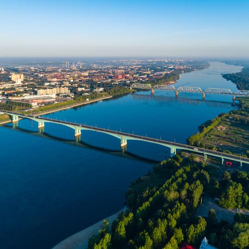 Три моста через Волгу