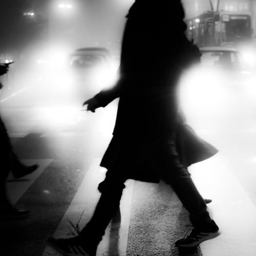 Fog in the city