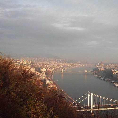 Мост. Осенний  пейзаж