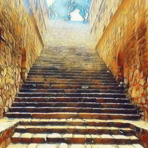 Stairs towards to your soul