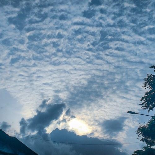 Patterned clouds
