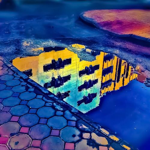 Colorful reflection