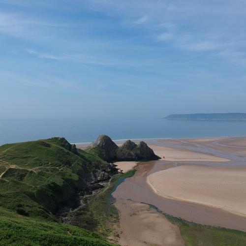 Three Cliffs Bay