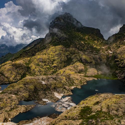 Lake Anaan. Highland Abkhazia