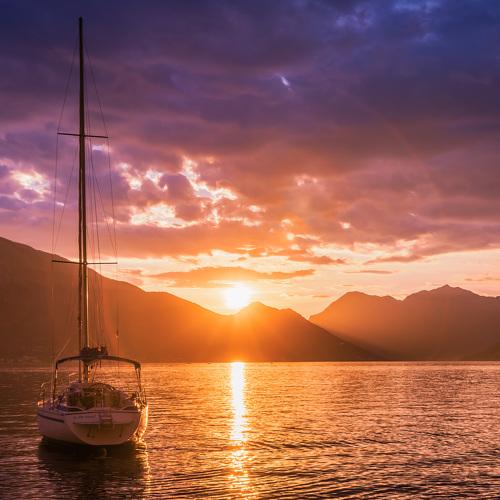 Dobrota's sunset
