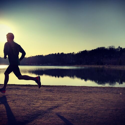 Runner in Boston