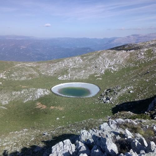Mountain Mitsikeli in Ioannina Greece