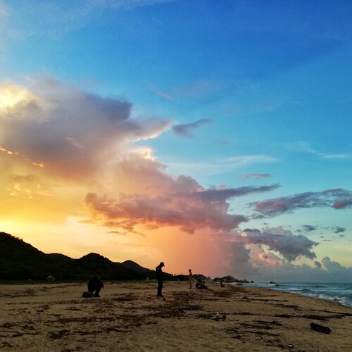 colorful sunset
