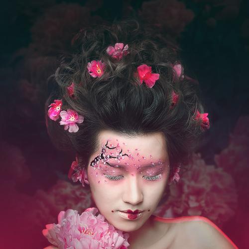 The beauty of peony