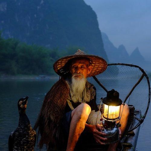 Portrait of a fisherman