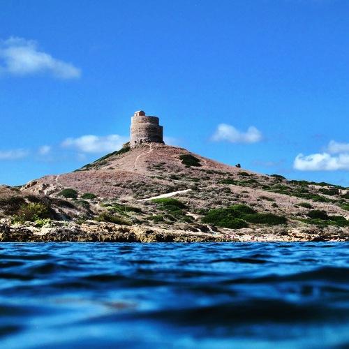 Spanish tower in Sardinia