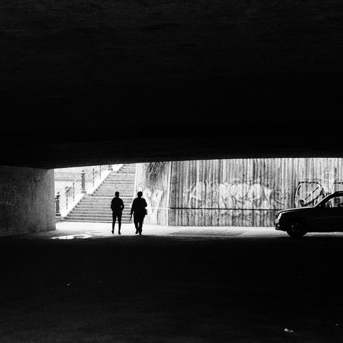 Under the bridge