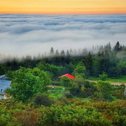 Above of clouds