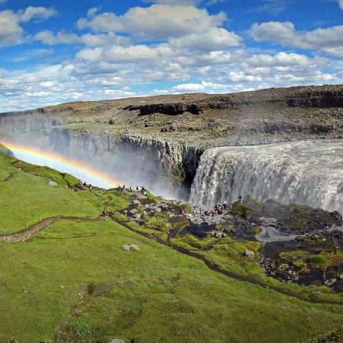 Rainbow Dettifoss