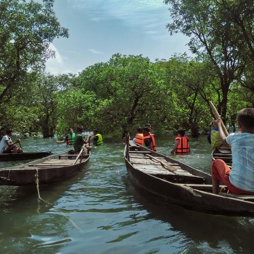 Riverine country Bangladesh