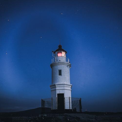 Near the lighthouse