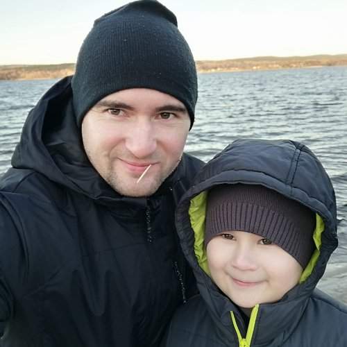 Сынуля и папуля