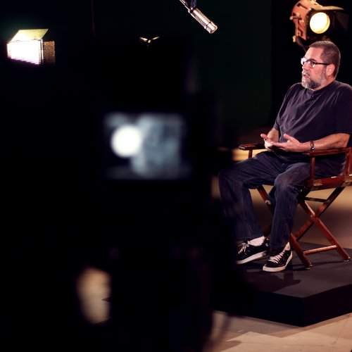 behind the camera