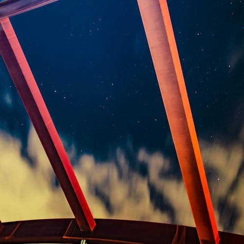 Through the bridge