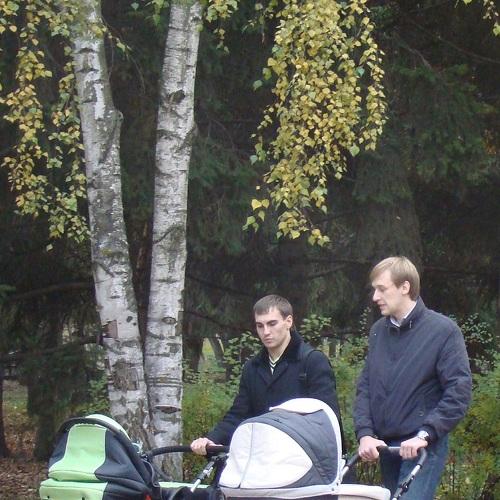 На прогулке