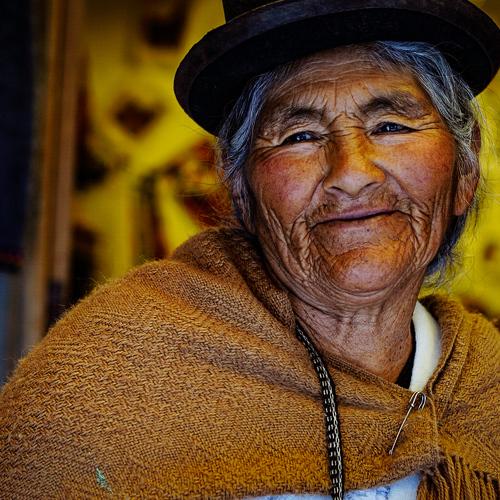 Vendedora de recuerdos