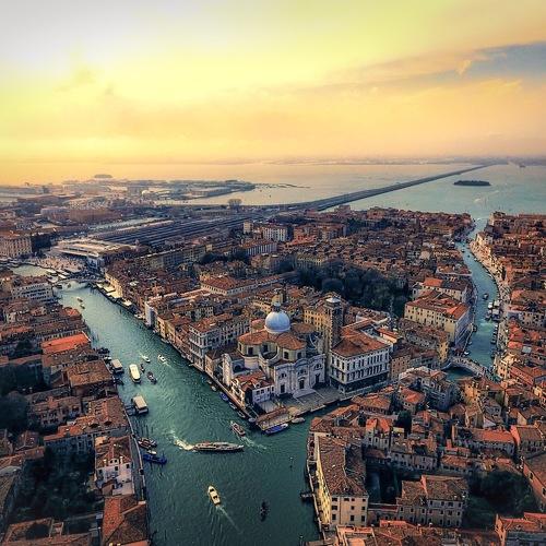 Venice from the sky