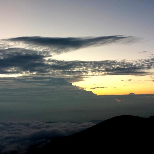 Sunrise at the top