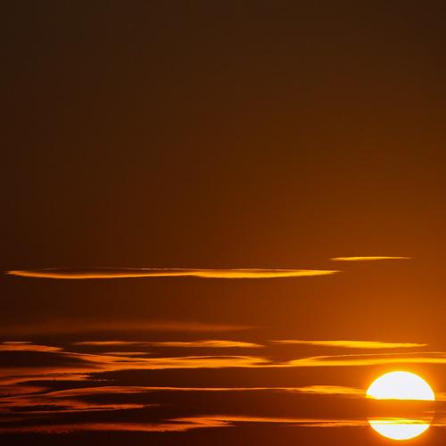Sun limits the sky