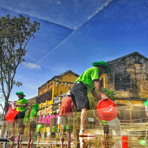 Clean up after flood!