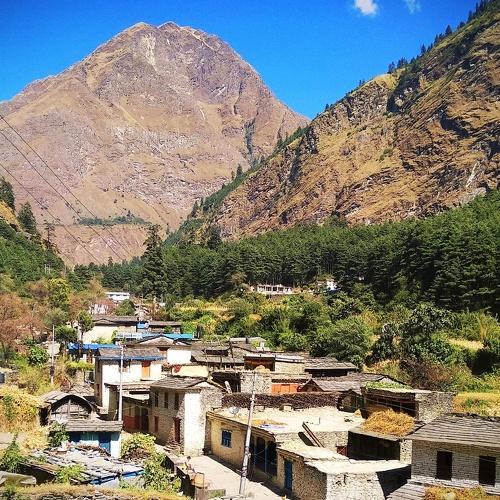 Beautiful village! Mustang, Nepal