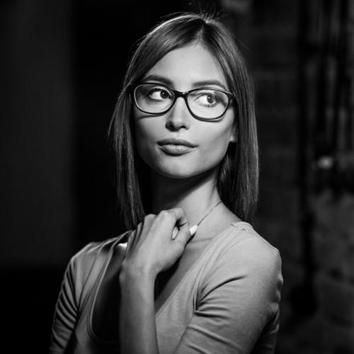 Girl with glasses