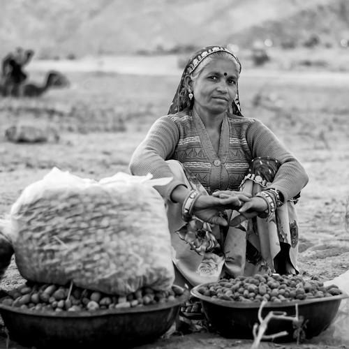 Lady with beautiful smile