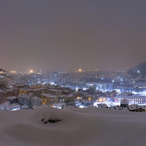 Winter time in Plovdiv city