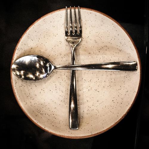 not every meal starts with the empty plate