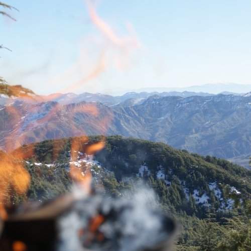 snow and fire
