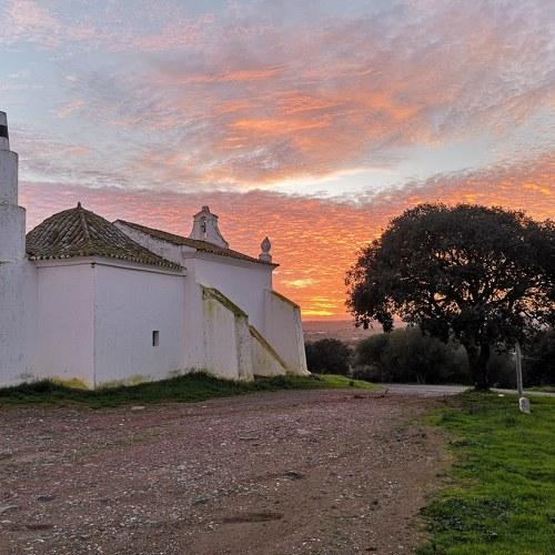Por do sol em São Pedro das cabeças, Castro verde