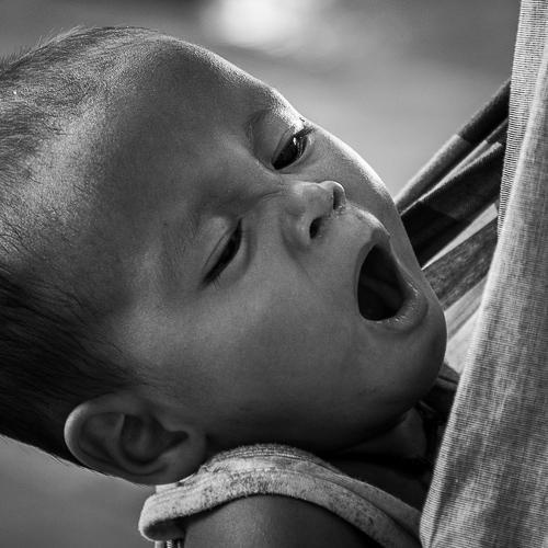 Sleepy child