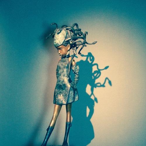 Shadows in the museum Erarta. Andrey Ostashov,