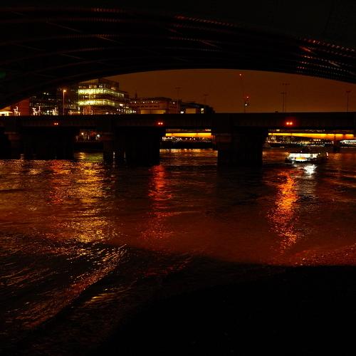Blackfriars Bridge and the River Thames