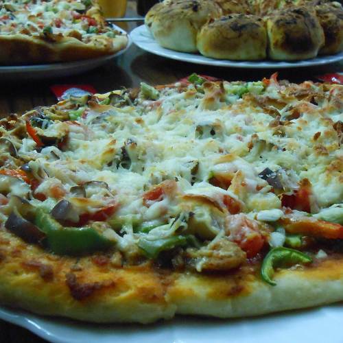 Pizza at home