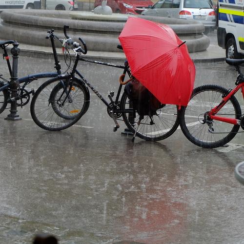Protecting from rain