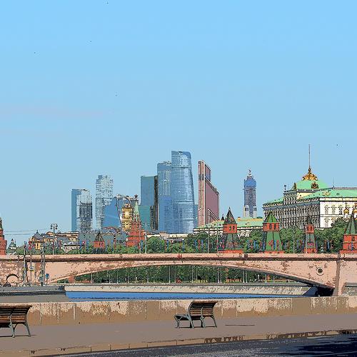Утренняя Москва