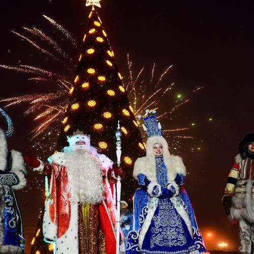 зима начинается с якутии