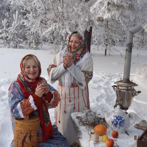 рождество в лесу