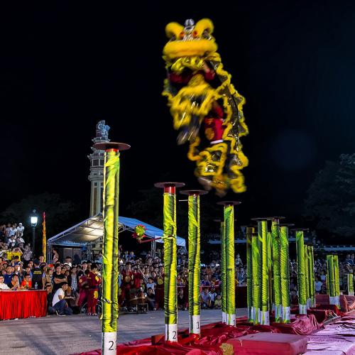 Lion dance