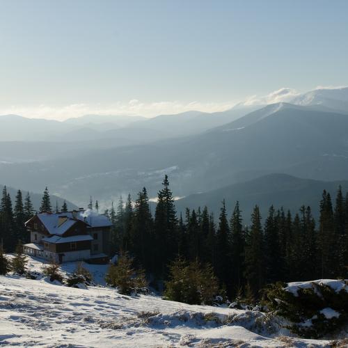 Утро в горах