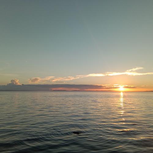 Sunset in East